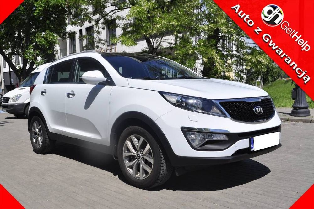 Kia Sportage 2.0B 4X4 1WŁ bezwypadkowy Bogate wyposażenie Serwisowany Salon ZAMIANA