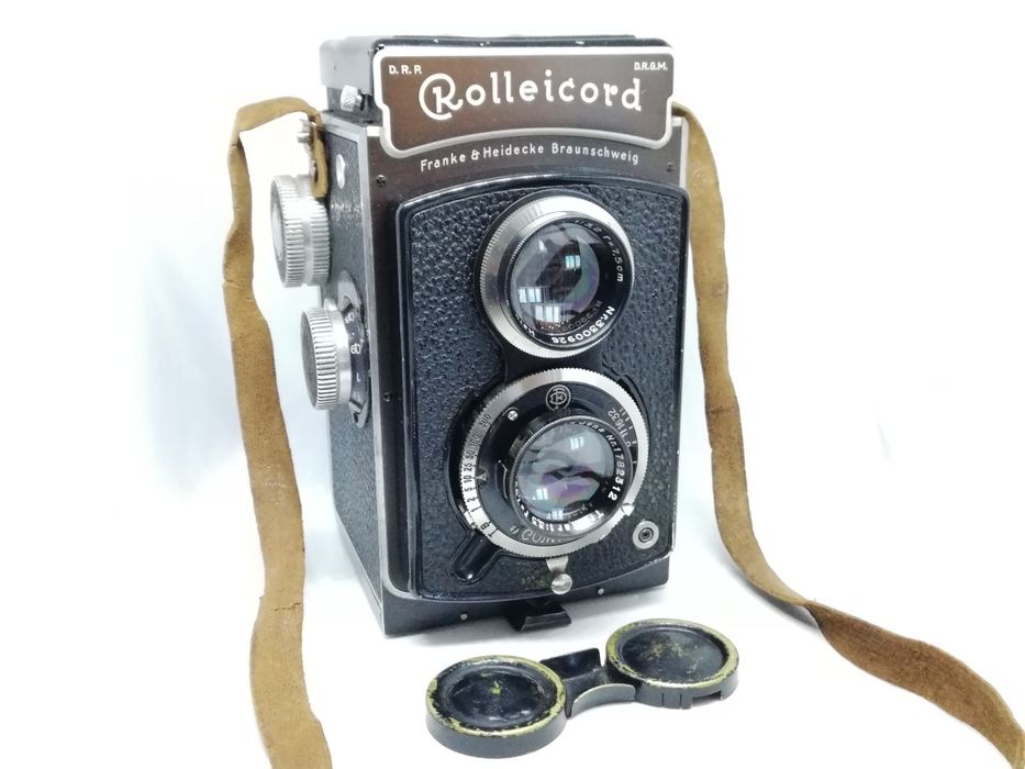 Rolleicord II Type I Carl Zeiss Triotar + estojo (100% funcional)