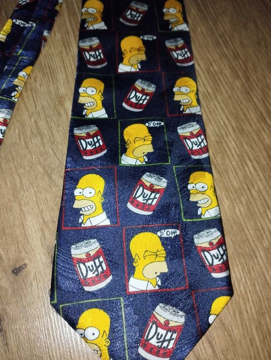 Краватка/ галстук Simpsons Homer Duff Necktie (Marks and Spencer)