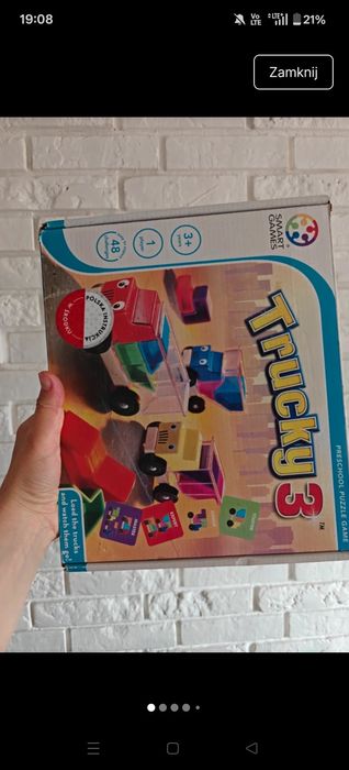 Trucky 3 smart games gra logiczna