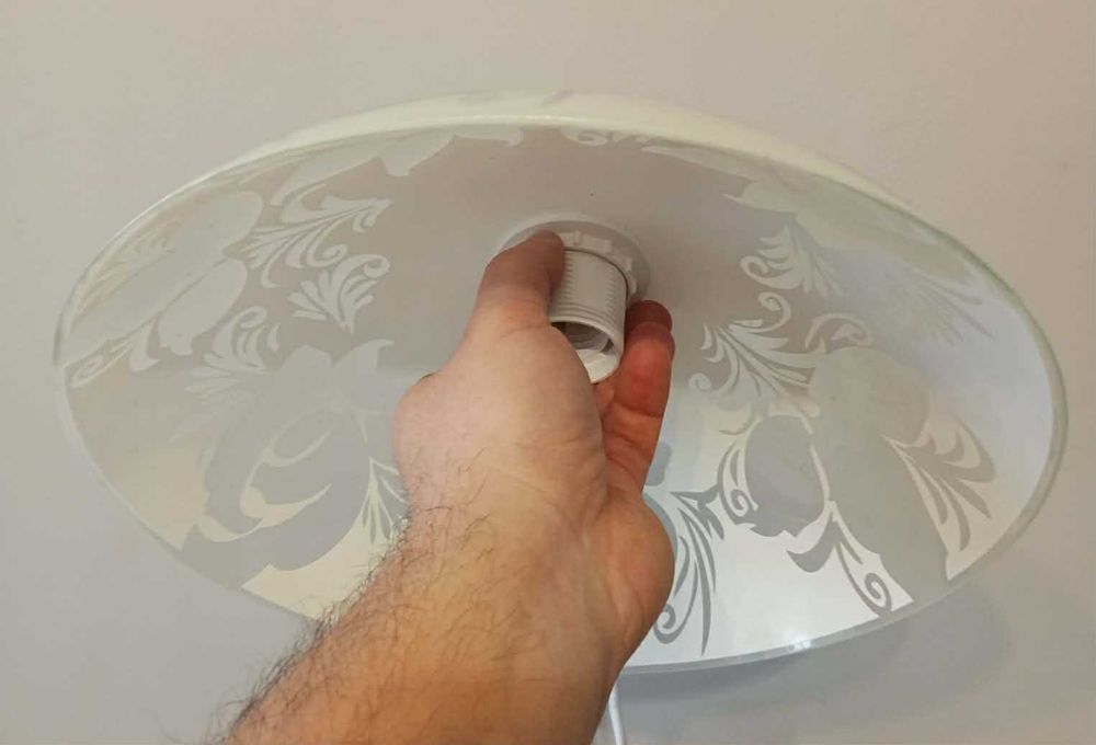 Lampa sufitowa używana