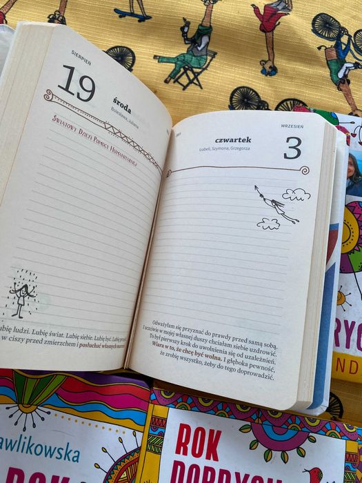 Zestaw kalendarzy Beaty Pawlikowskiej