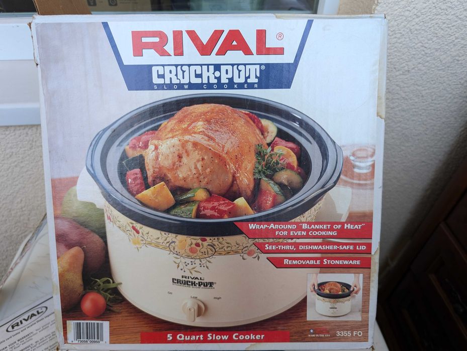 Crock pot Rival  США повільноварка, керамічна каструля, мультиварка