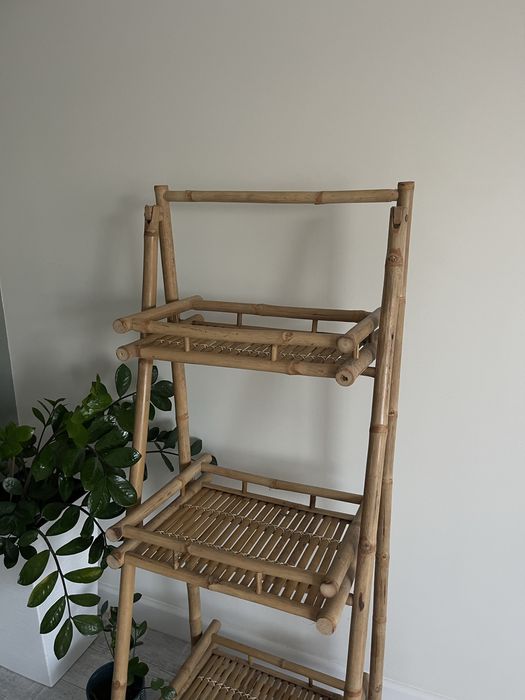 Regal bambusowy boho piekny :)