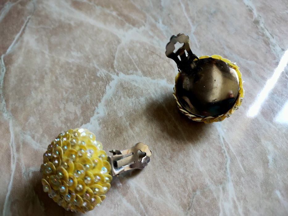 Cekinowe Klipsy/ Truevintage