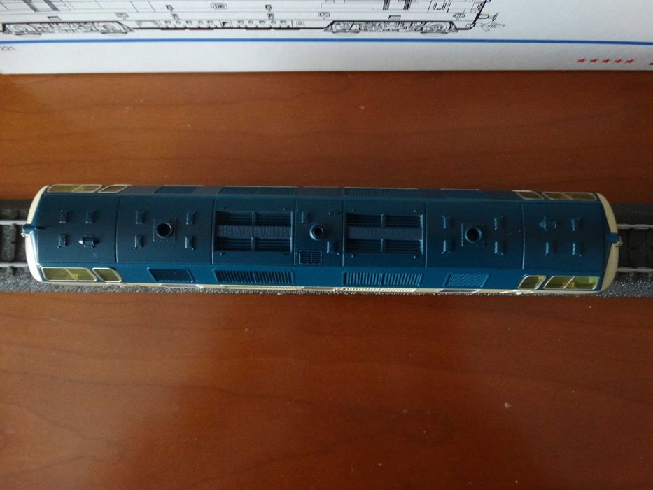 Marklin BR 221 Digital H0 branca e azul