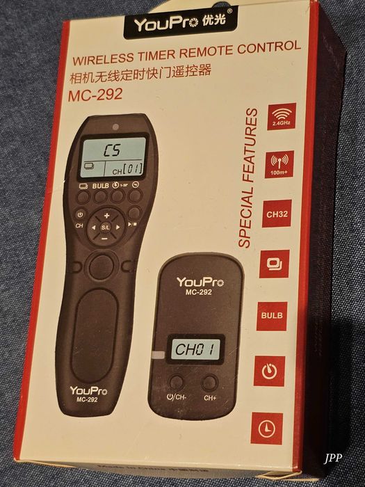 Vários acessórios para Canon -bolsas, caixa estanque para cartões, etc