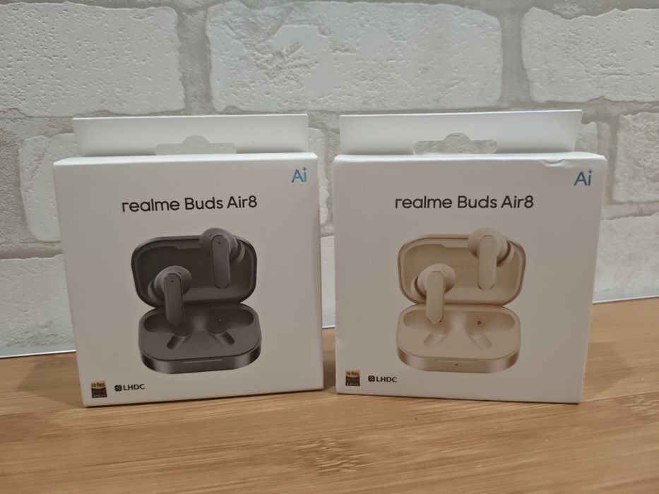 Навушники Realme Buds Air 8 (Gold) є сірий колір — нові, оригінал, Global Version