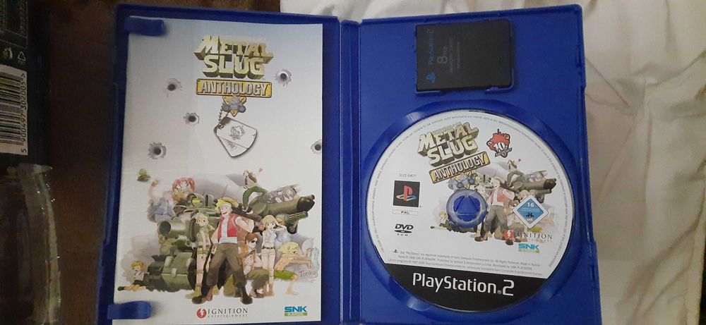 Metal slug anthology antologia ps2 stan idealny + oryginalna karta 8mb