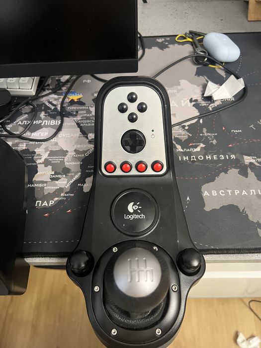 Ідеальний стак кермо logitech g27 + shifter КПП