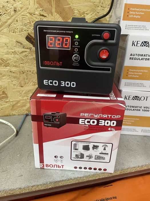 Стабілізатор напруги Вольт ECO-300 (300 Вт