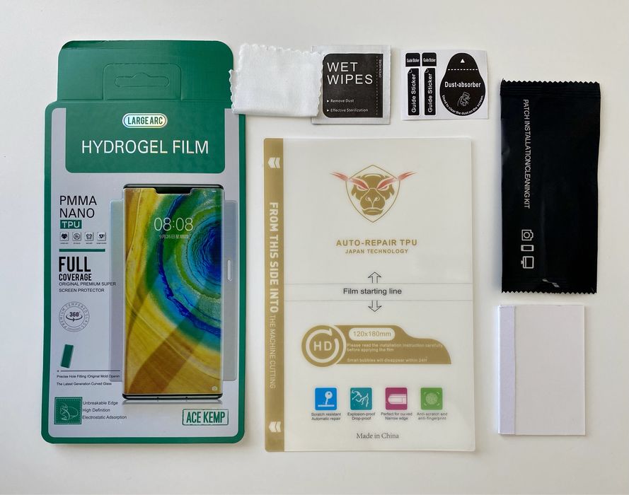 Гидрогелевая пленка Motorola Edge 40 Neo G62 G54 G32 Гідрогель Все мод