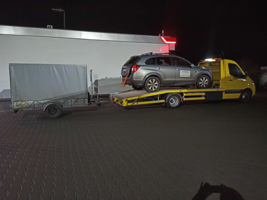 POMOC Drogowa Serwis Laweta Holowanie Auto laweta Usługi TRANSPORTOWE
