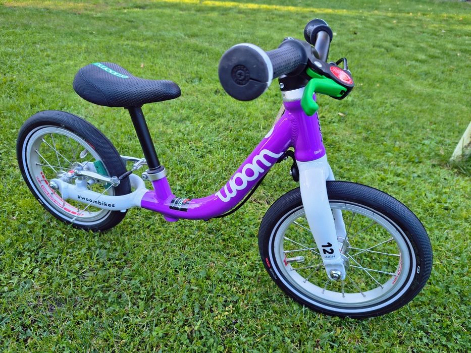 Rowerek biegowy Woom 1 Fioletowy, Stan bardzo dobry, Polecam!