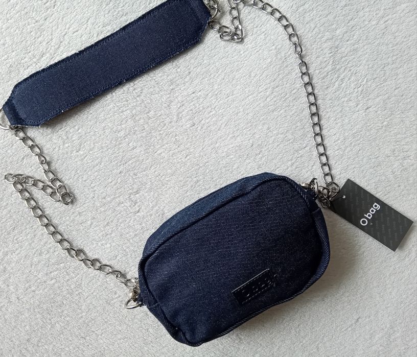 Torebka jeansowa O bag granat