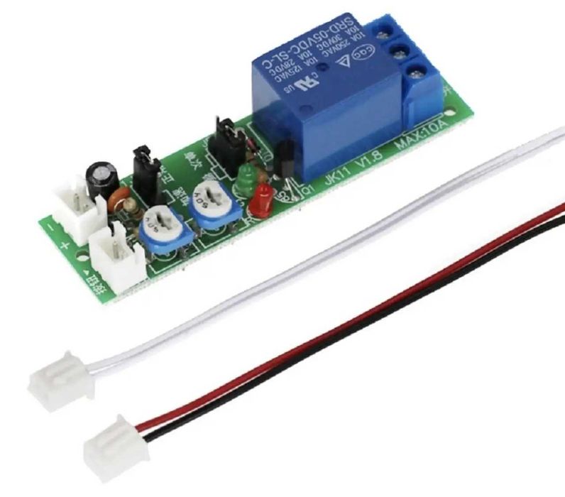 Реле электромеханическое(с задержкой) 10А 5V/12V/24V Ардуино