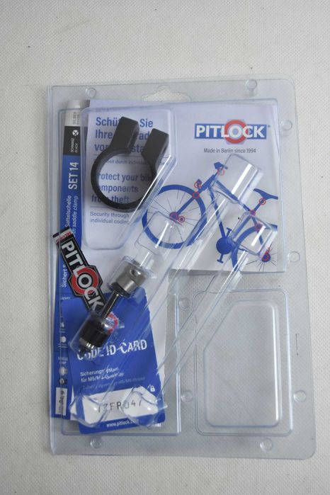 antykradzieżowy zacisk sztycy PITLOCK + obejma 34,9mm !