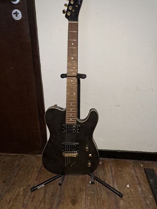 Guitarra eletrica Harley Benton TE-40 TBK Deluxe Series