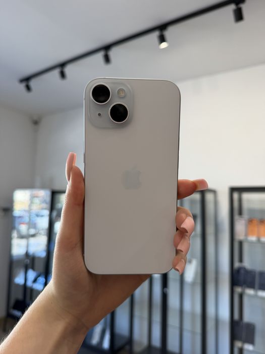Telefon iPhone 15 128GB Biały Apple Gwarancja iTrade