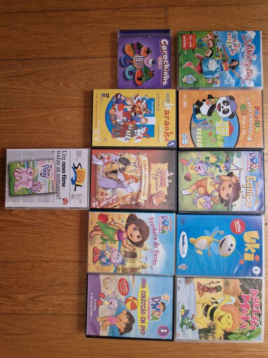 DVD's Infantis - Música, Filmes, Disney