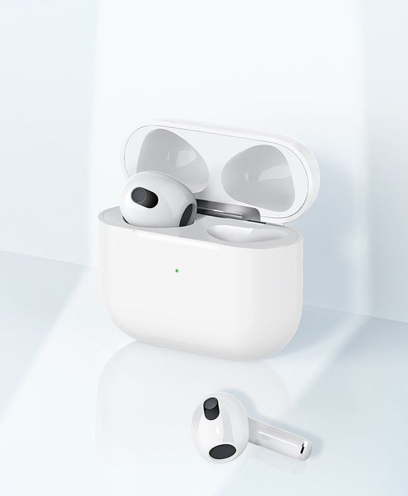 Słuchawki Bezprzewodowe Douszne Bluetooth Mikrofonem Kabel Powerbank