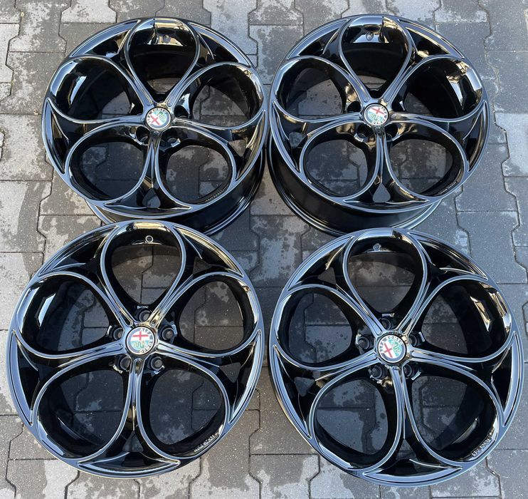 ALFA ROMEO GIULIA felgi aluminiowe 19'' 5X110 8J 9J GMP ITALIA DRAKE