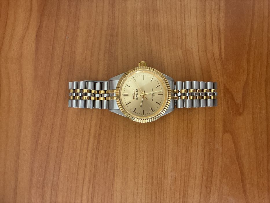 Relogio Invicta Dourado e Prateado