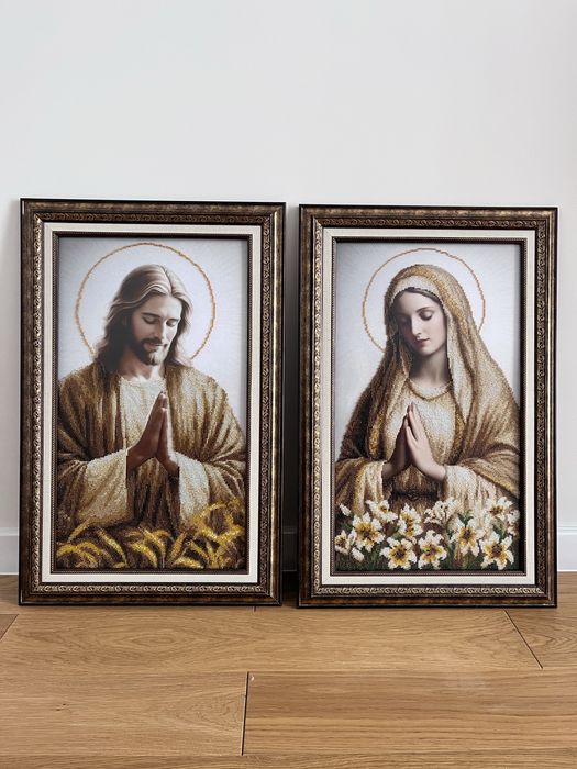 Ікони вишиті бісером