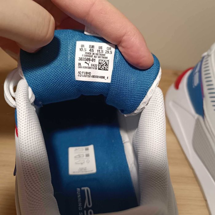 Puma RS-Z Outline r. 45 (29,5 cm) White/Vallarta Blue