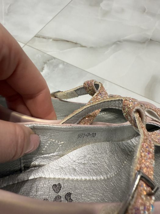 Дитячі шкіряні туфлі Evie