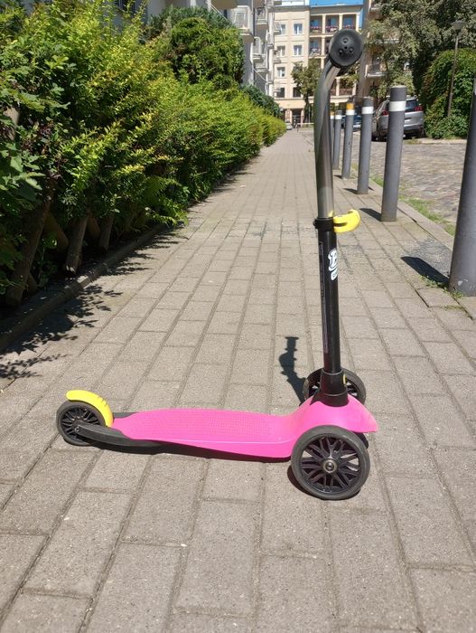 Pierwsza Hulajnoga B100 dla dzieci Decathlon różowa