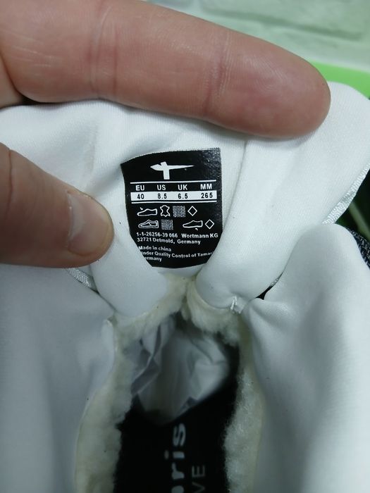 Кросівки жіночі зимові на хутрі Tamaris Gore-tex водонепроникні,  Ориг