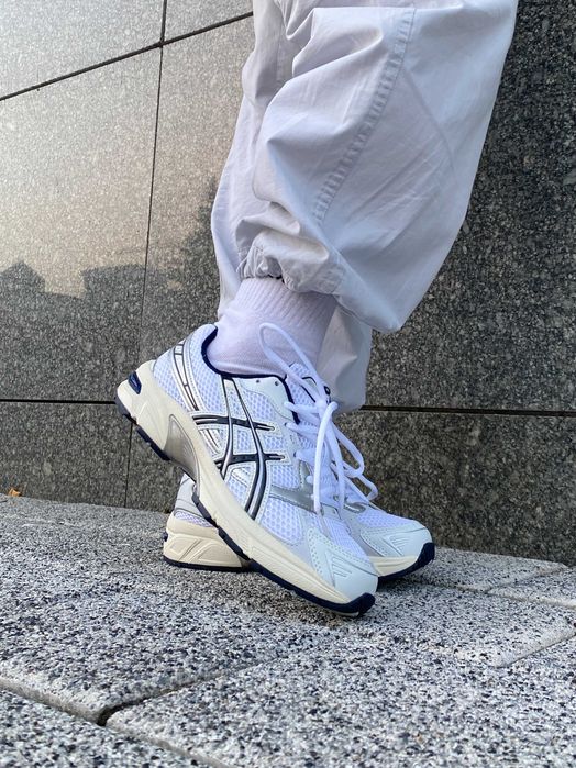 ‼️НОВІ Кросівки ASICS Gel-1130  White Black Beige
