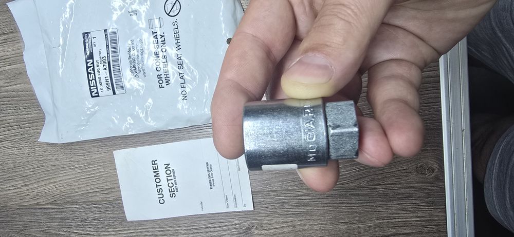 Гайки на колеса Nissan. McGard.