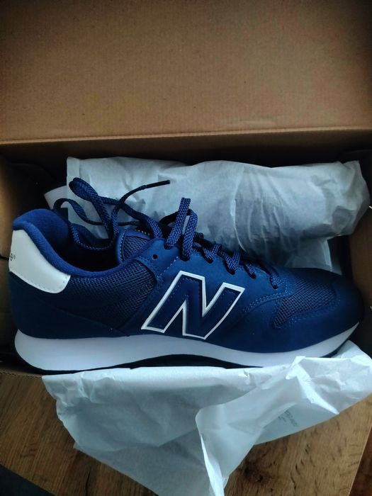 BUTY męskie NEW BALANCE 500 GM500EN2 granatowe  42.5