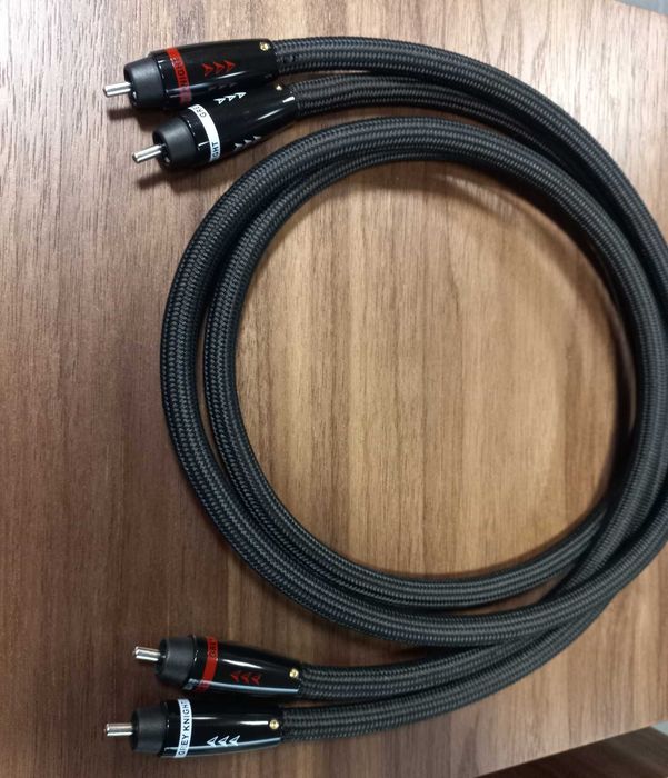 Interkonekt stereo HI-FI / kabel 2RCA - 2RCA Grey Knight, 1m