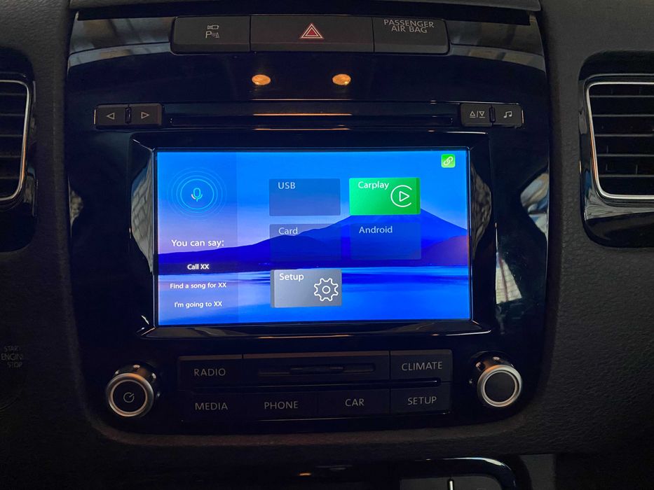 Carplay Android Auto для VW Volkswagen Touareg RCD 550 RNS 850 810: 10 ...
