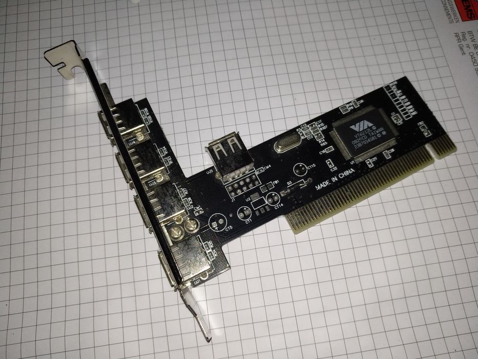 kontroler pci-e karta 4x usb 2.0