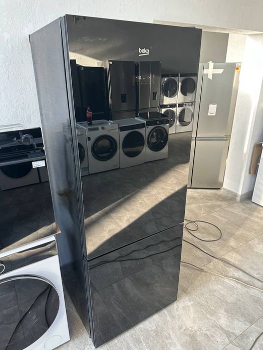 Холодильник Чорний Широкий Beko A++ 25 рік Двокамерний