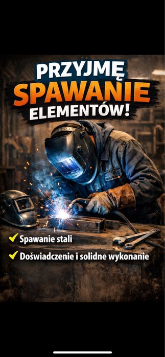 Przyjmę spawanie MIG/MAG – stal – solidnie i dokładnie