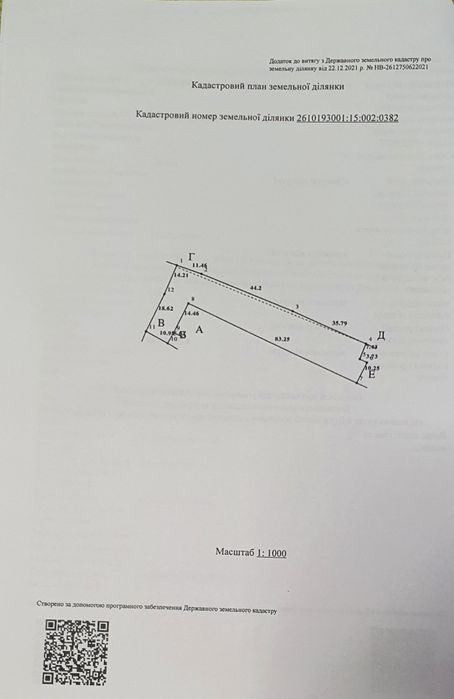 Продам земельну ділянку вул. Юності площа 15 соток є всі комунікації