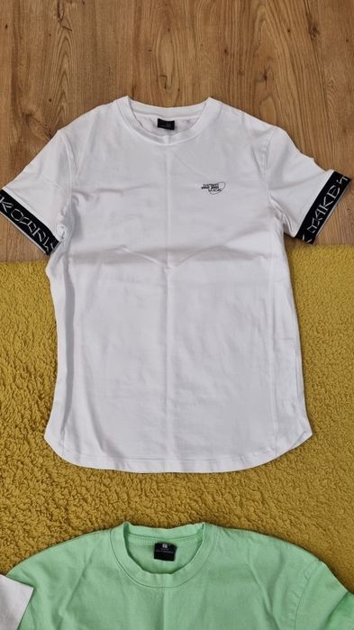 Koszulki meskie z krótkim rękawem całość 50 zł