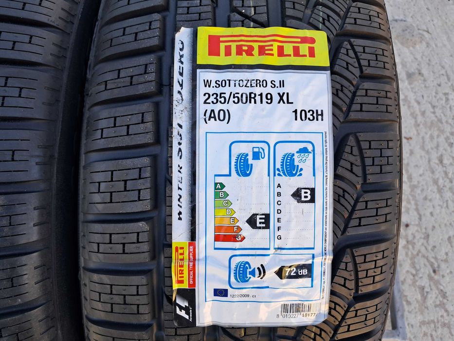 Резина зима НОВА Pirelli 235/50 R19 Sottozero 210 serie II 2023 рік: 5 ...