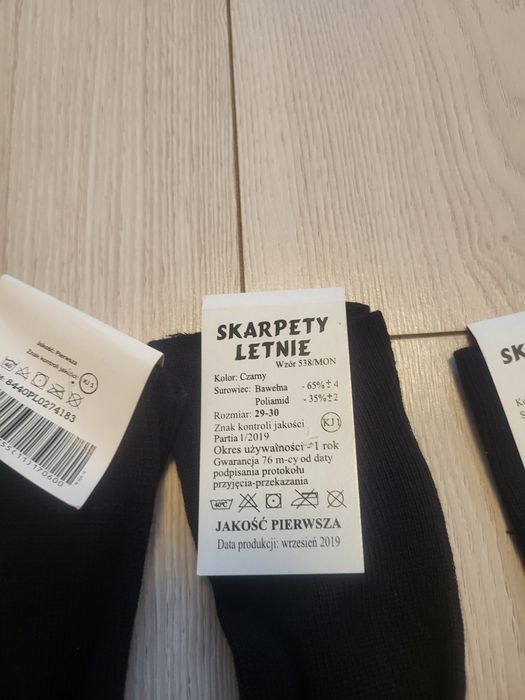 Skarpetki letnie wzór 538/MON .  541/MON , 539/MON