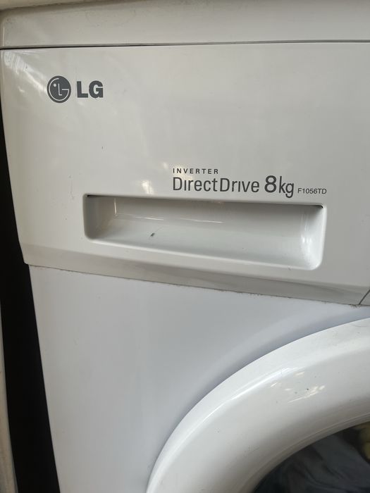 Máquina de lavar roupa  LG Inverter Direct Drive 8kg  (Modelo F1056TD)
