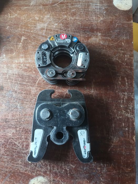 Szczeki zaciski rems geberit novopress uponor M,V,U,TH.