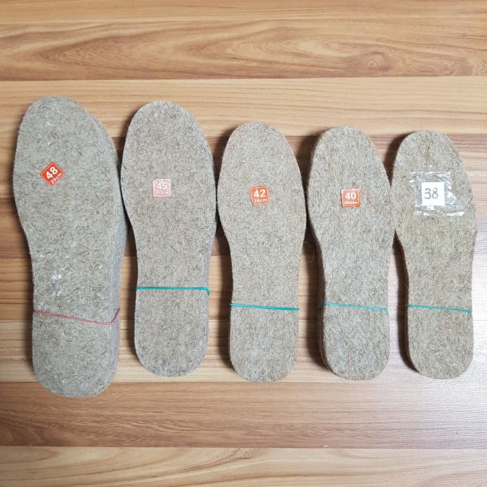 Стельки зимние для обуви