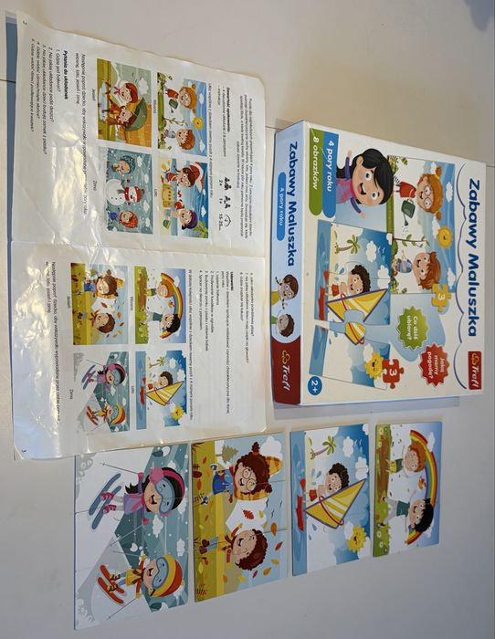 Gry, układanki, puzzle dla 2, 3, 4 latka