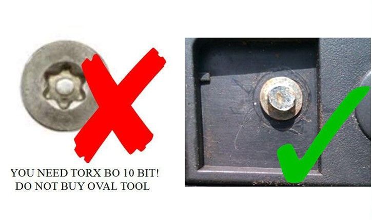 Nespresso - Ferramenta parafusos oval maquinas