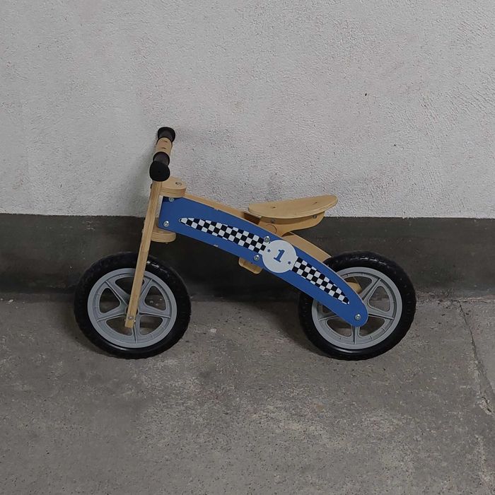 Bicicleta de Equilíbrio de Madeira